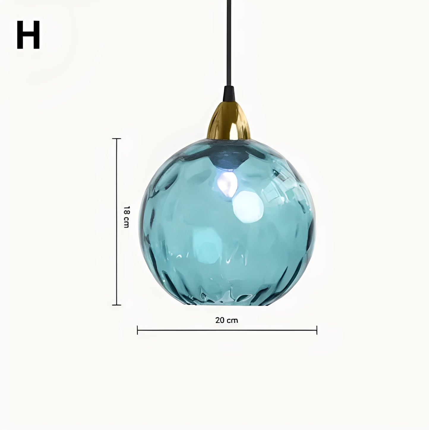 Meliora – Moderne Glas-Pendelleuchte