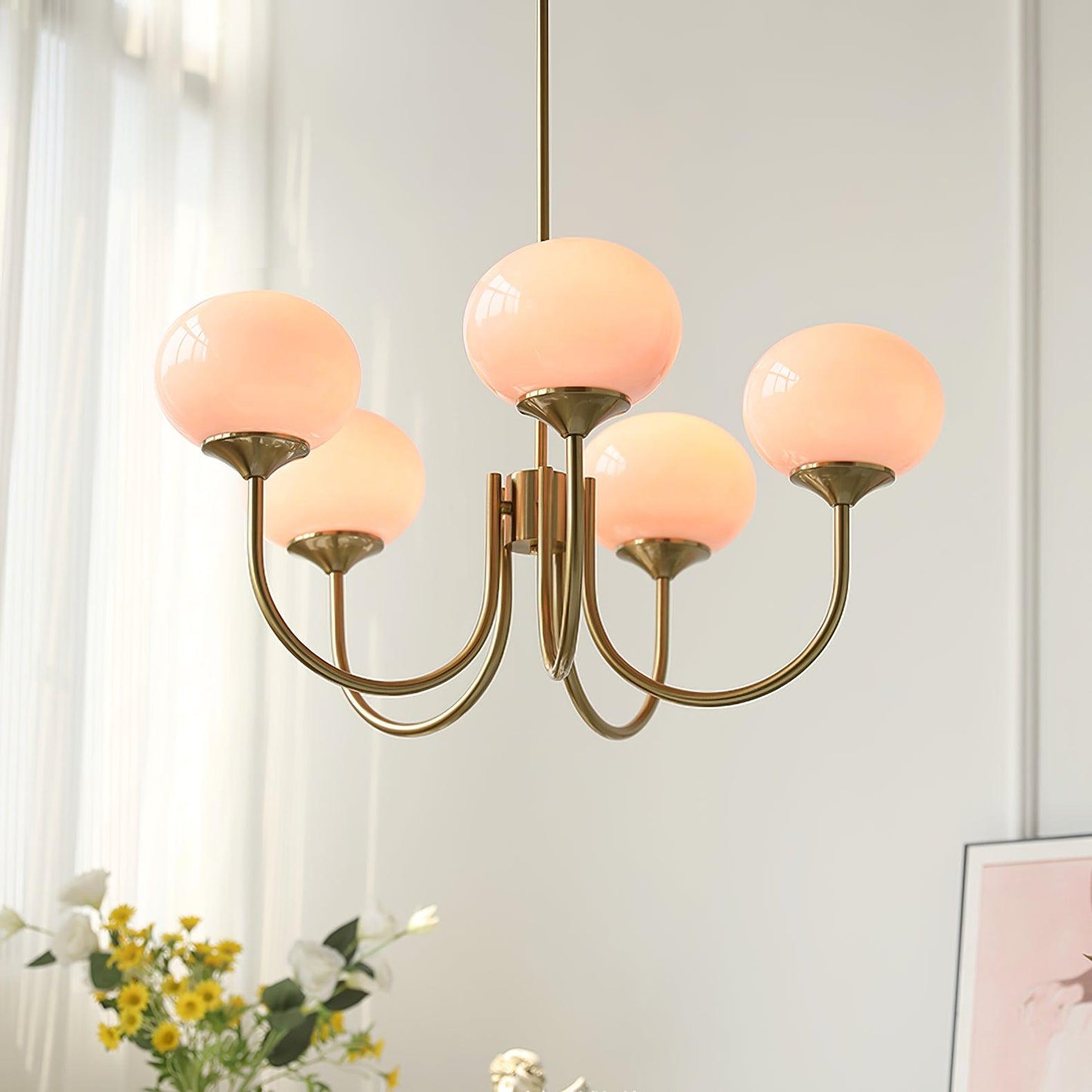 PuffaGlow – Fluffige Deckenleuchte im Marshmallow-Look