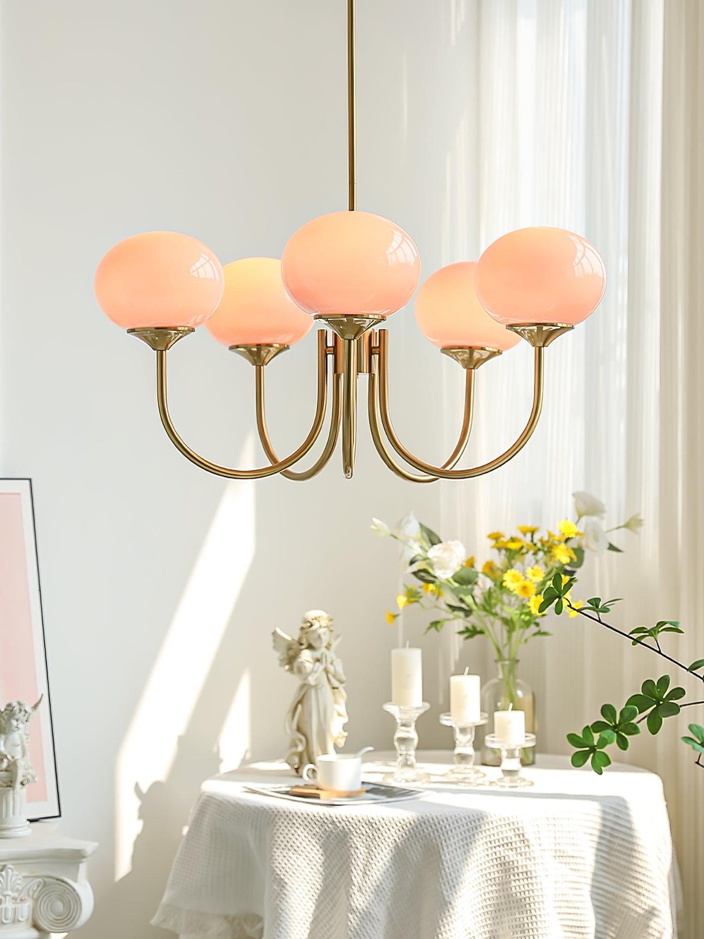 PuffaGlow – Fluffige Deckenleuchte im Marshmallow-Look