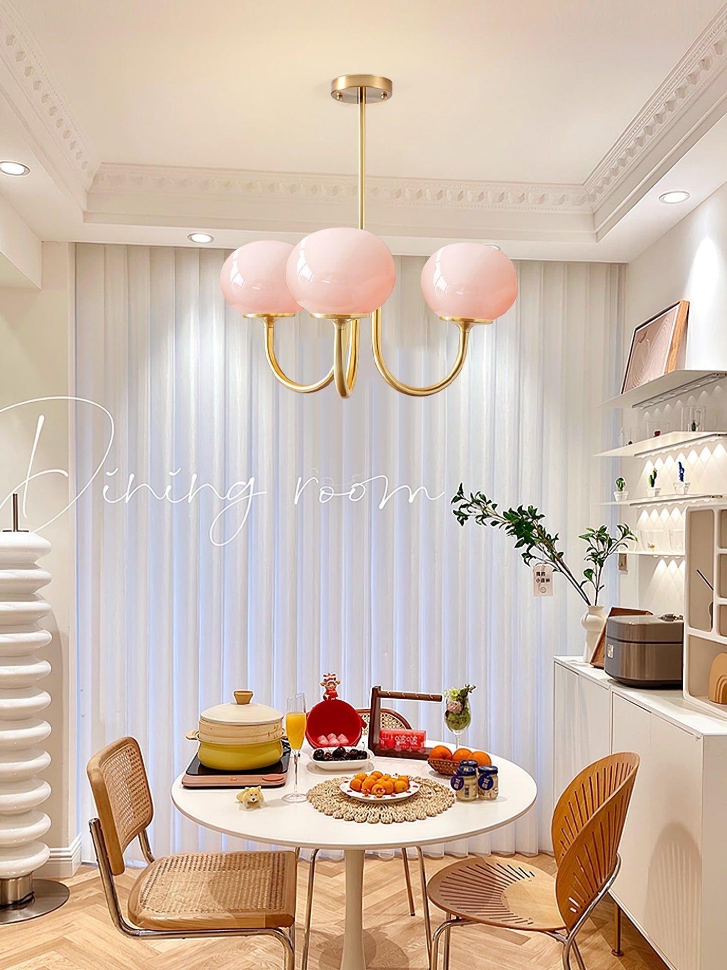 PuffaGlow – Fluffige Deckenleuchte im Marshmallow-Look