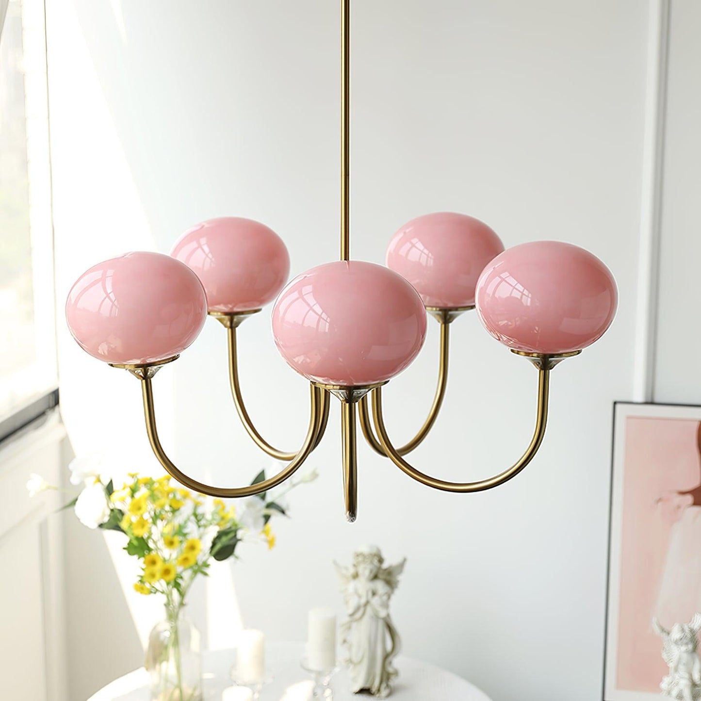 PuffaGlow – Fluffige Deckenleuchte im Marshmallow-Look