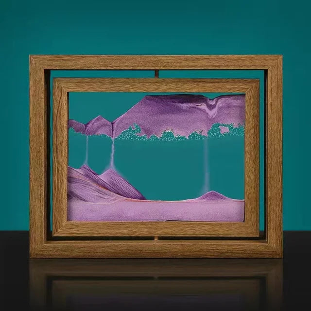 Irish – Rotierende Sandkunst aus Glas für entspannte Wohnmomente