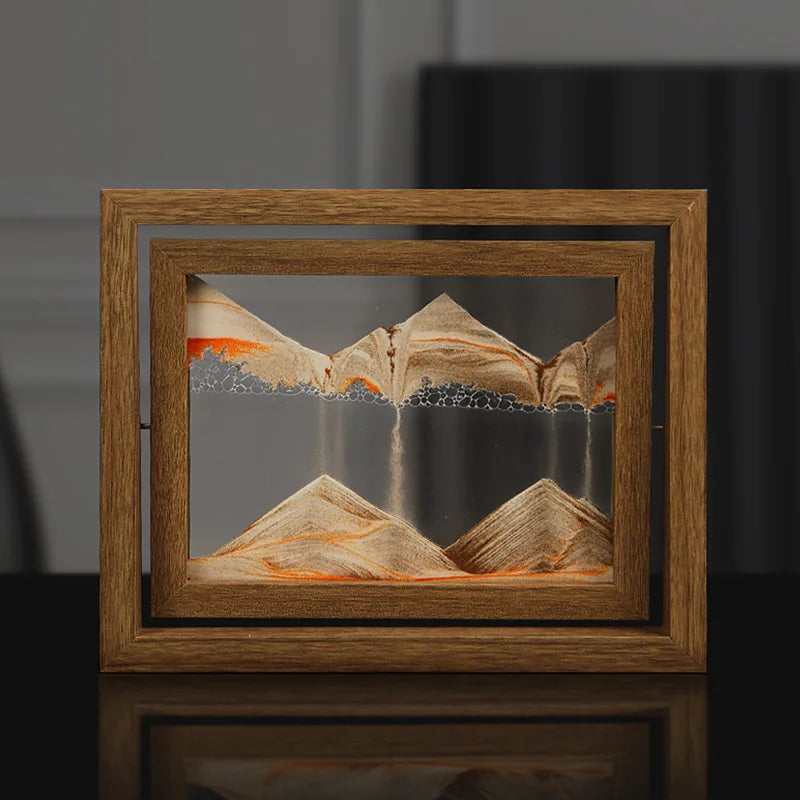 Irish – Rotierende Sandkunst aus Glas für entspannte Wohnmomente