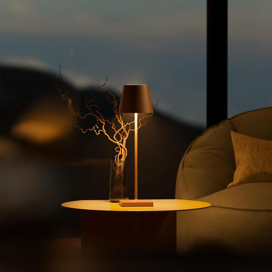 Shaira – Augenfreundliche Atmosphären-Tischlampe mit Akku