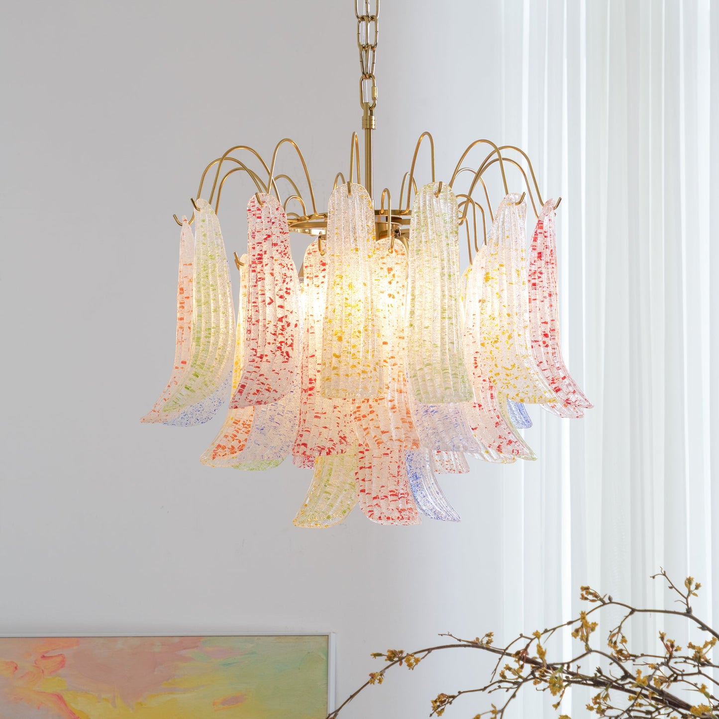 Mazzega – Murano Glas-Kronleuchter