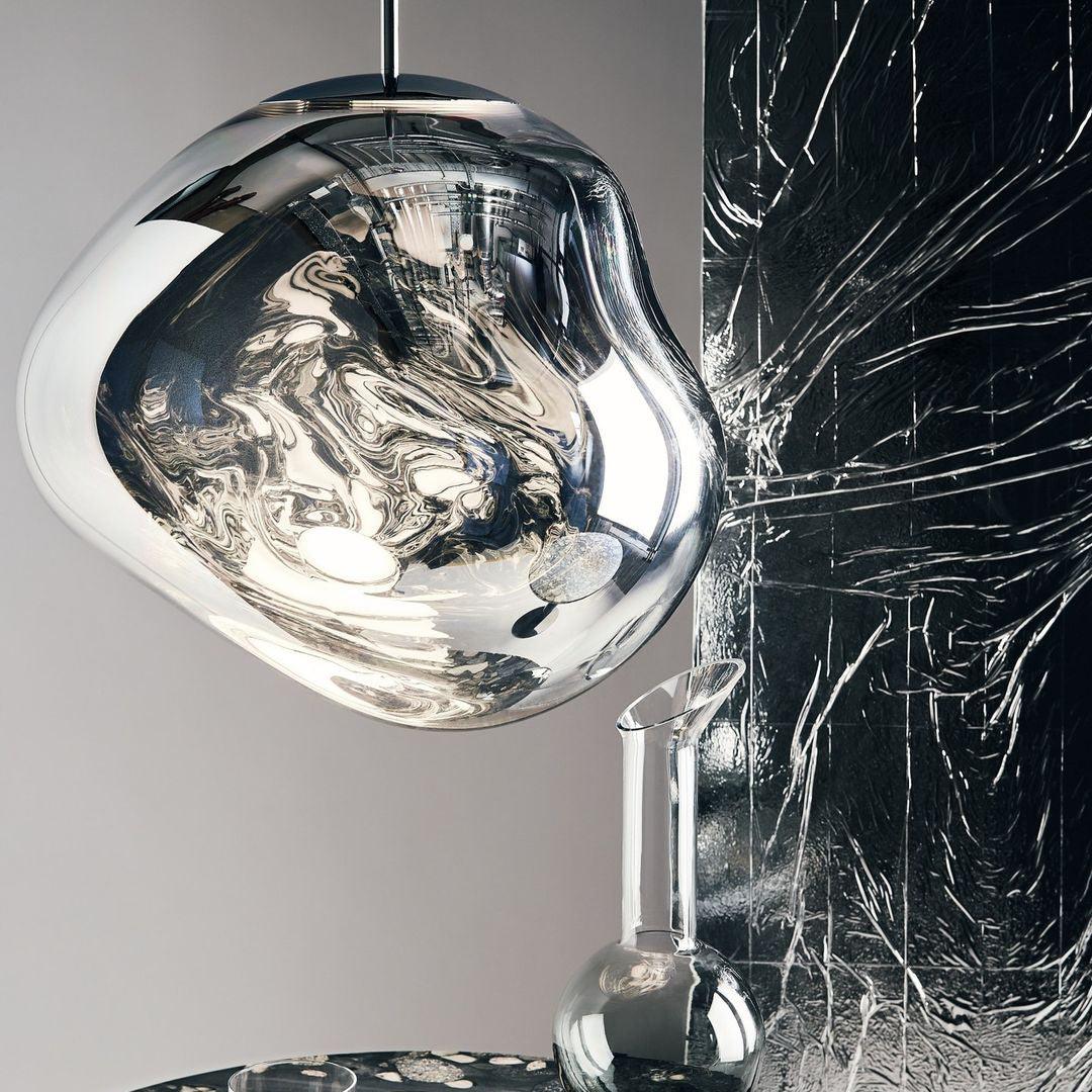 Lava – Glas-Pendelleuchte