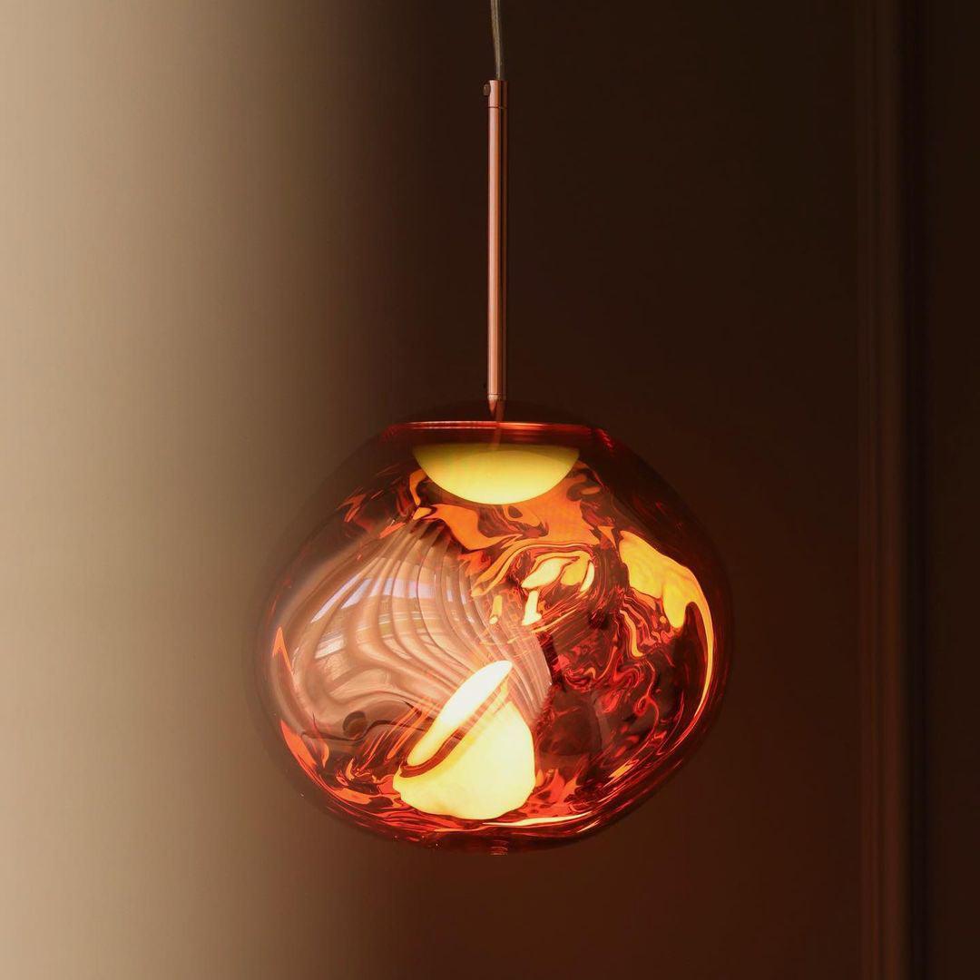 Lava – Glas-Pendelleuchte