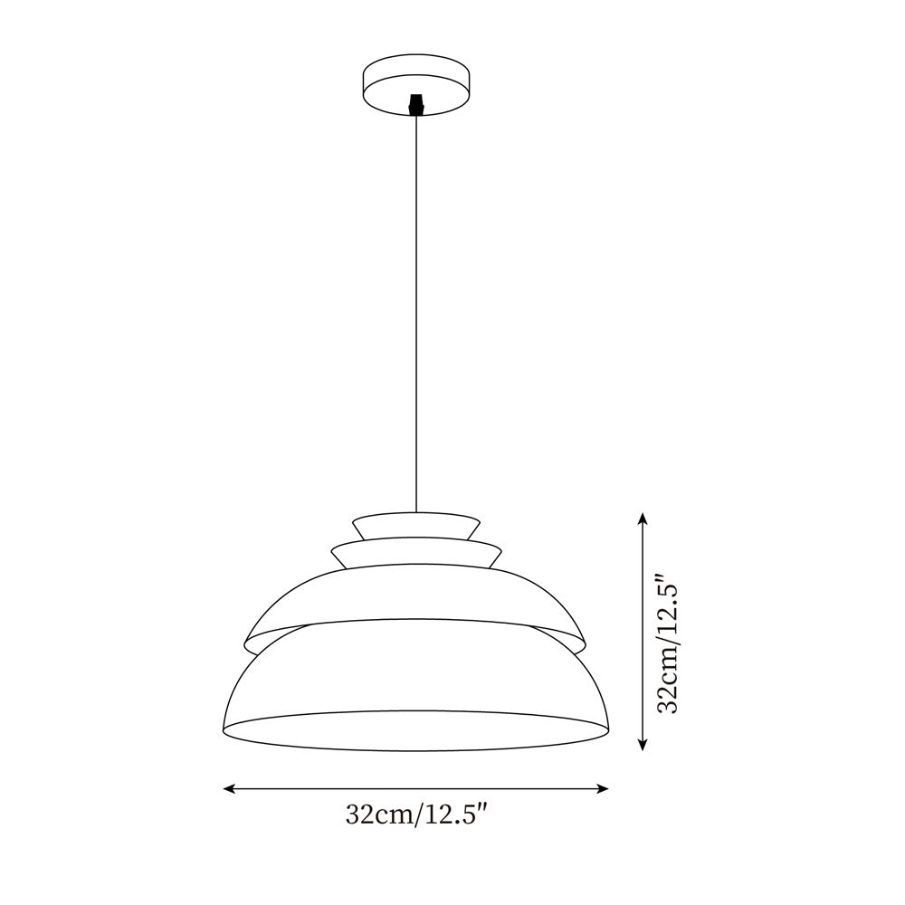 Midoriya – Stilvolle Hängelampe im natürlichen Midori-Design