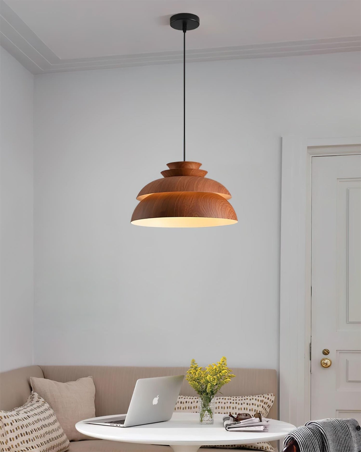 Midoriya – Stilvolle Hängelampe im natürlichen Midori-Design