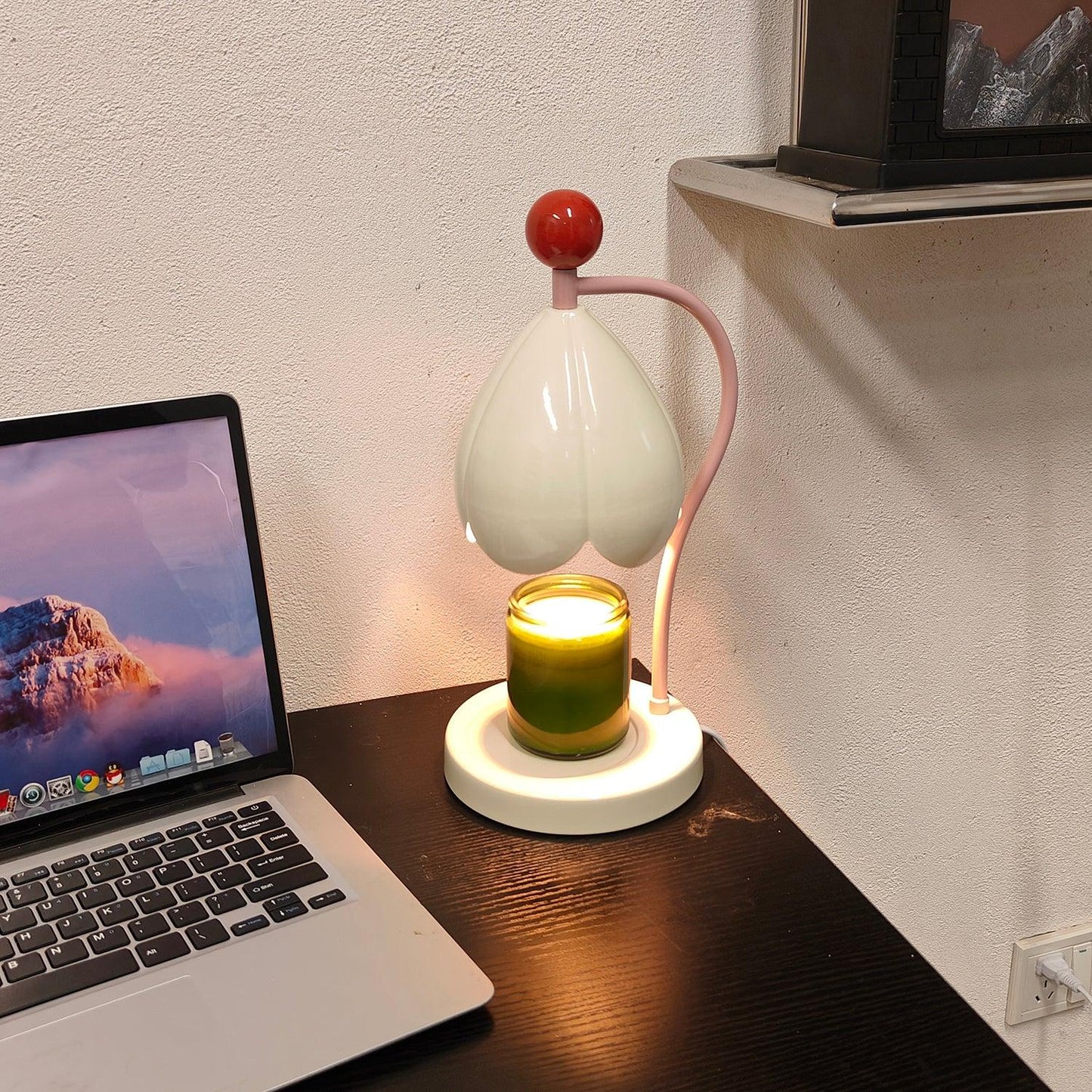Mira – Schlichte Kerzenwärmer-Lampe