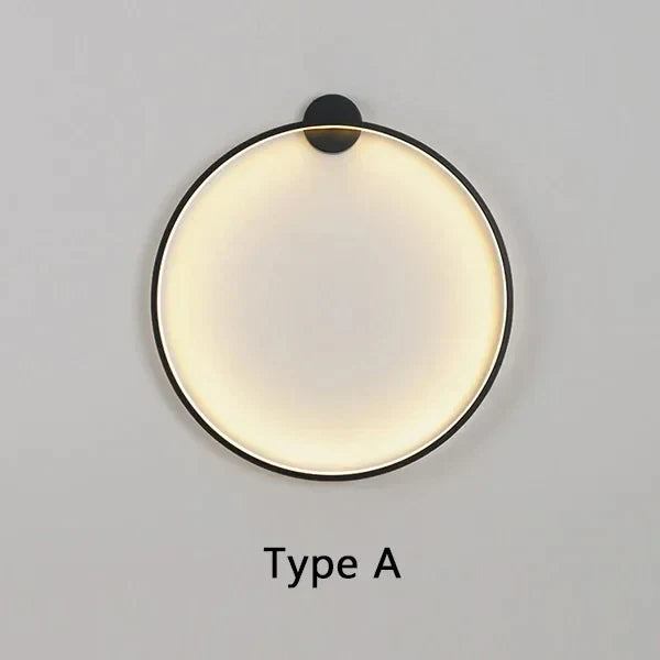 CircleRay – Runde LED-Wandleuchte mit sanftem Lichtschein