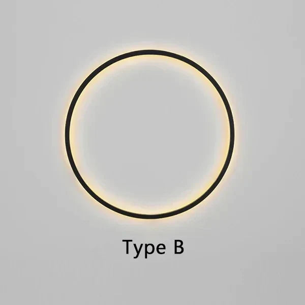 CircleRay – Runde LED-Wandleuchte mit sanftem Lichtschein