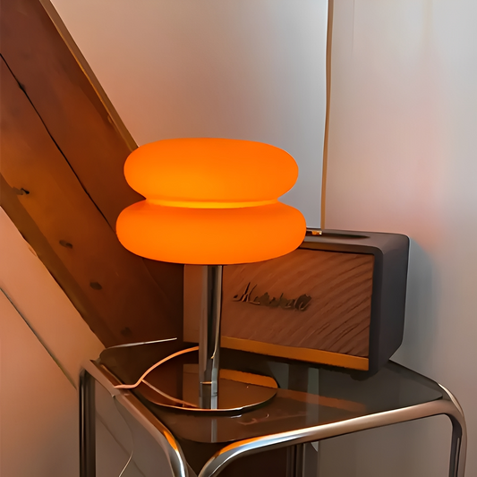 Vionna – Kleine Glas-Tischlampe