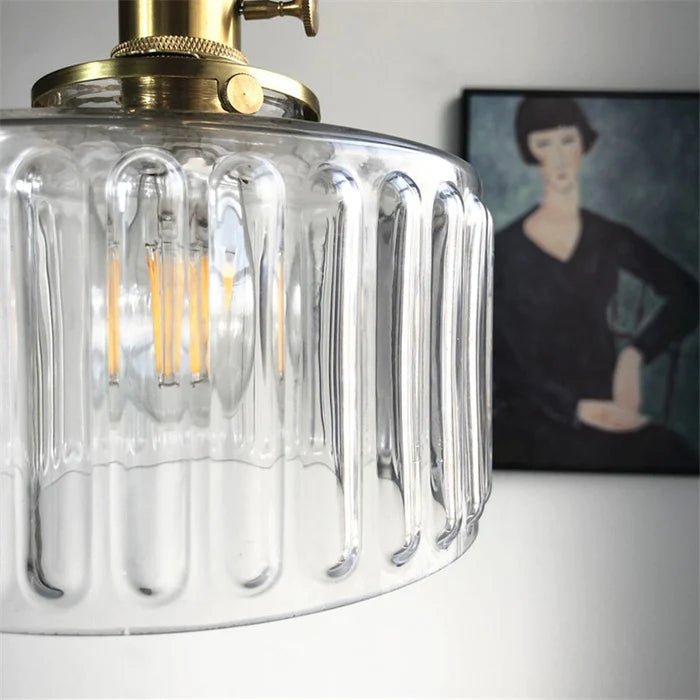 Vionna – Kreativer Messing-Glas-Kronleuchter
