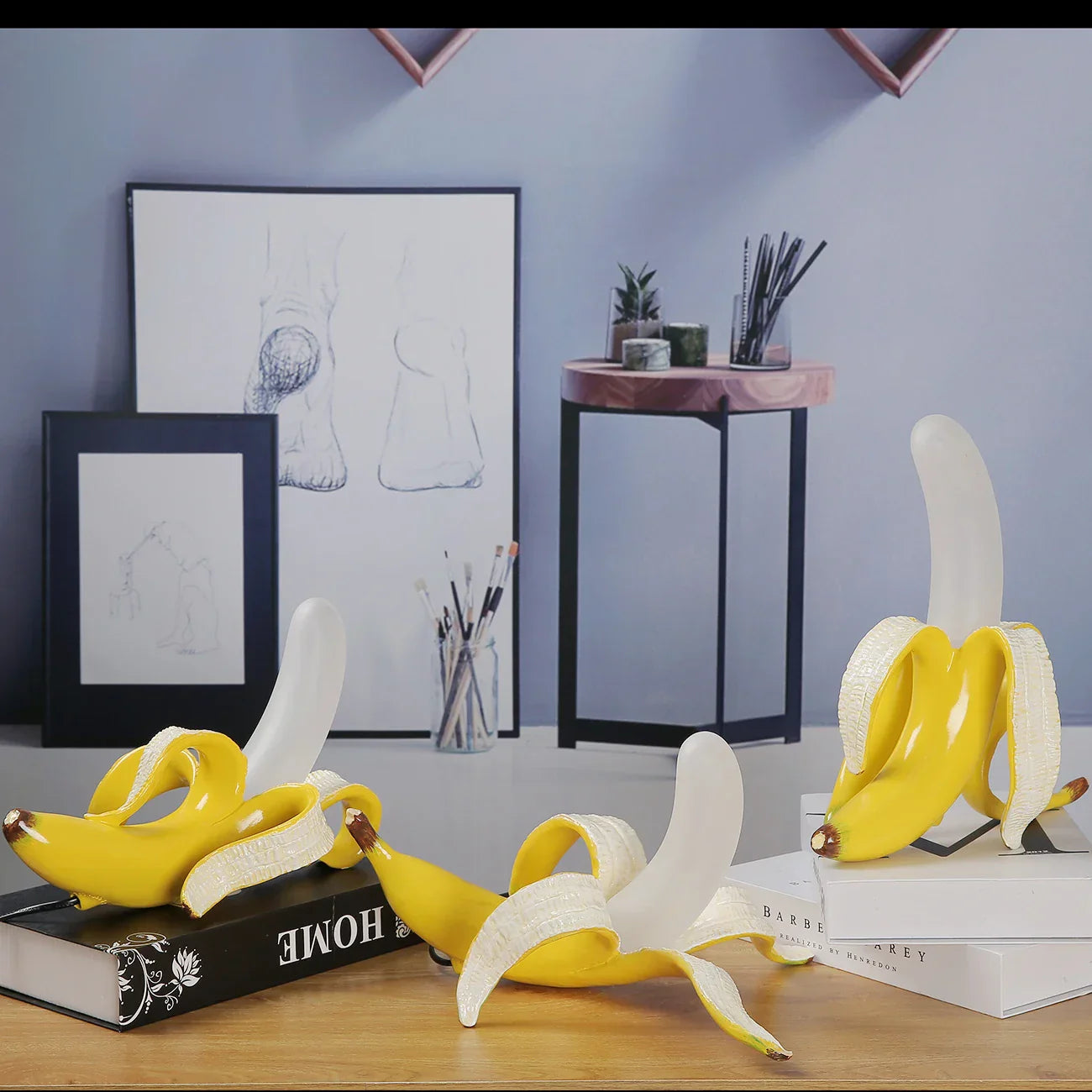 Dekorative Frucht-Bananen-Tischlampe