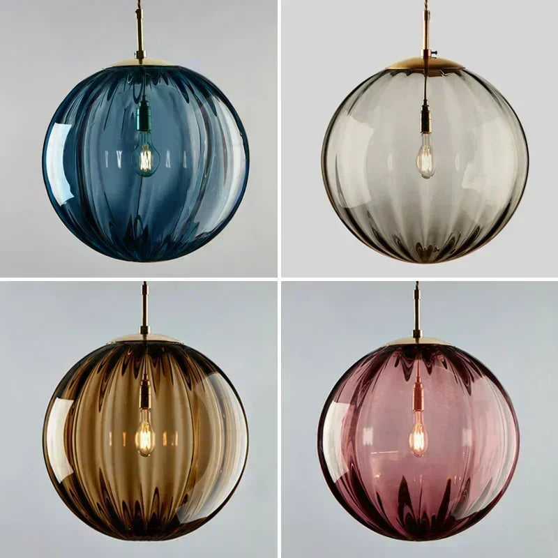 Elegante Pendelleuchte Kronleuchter Glas
