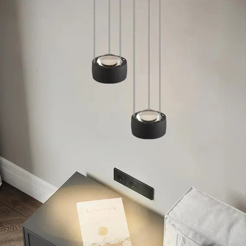 Minimalistische Kugelpendelleuchte