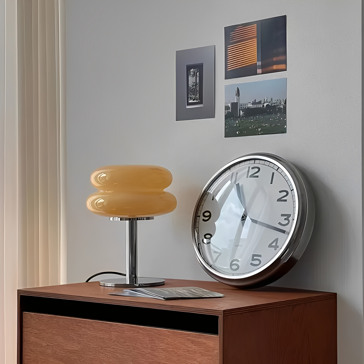 Vionna – Kleine Glas-Tischlampe