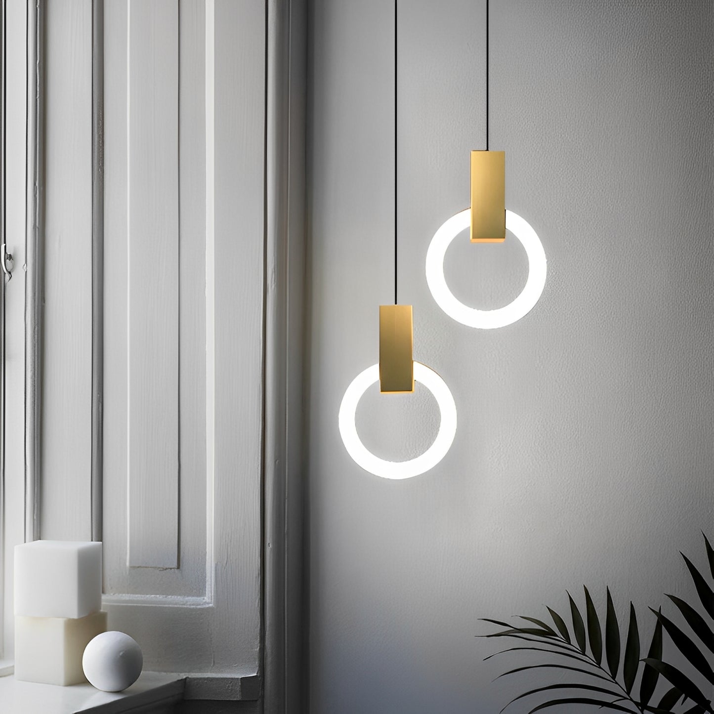 Nordra – LED-Pendelleuchte im nordischen Ringdesign für moderne Wohnräume