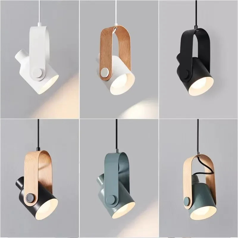Japanischer minimalistischer Nachttisch-Kronleuchter