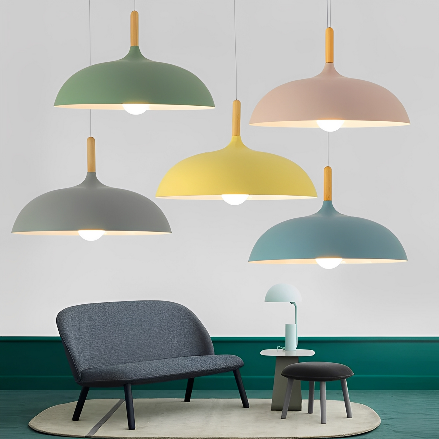 Macarona – Kreativer LED-Kronleuchter