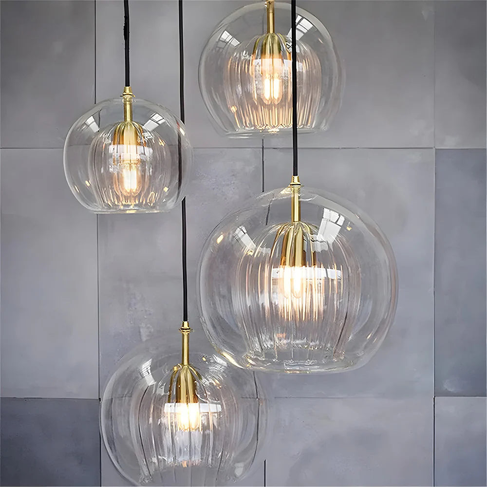 Mira – Schlichte Glas-Pendelleuchte