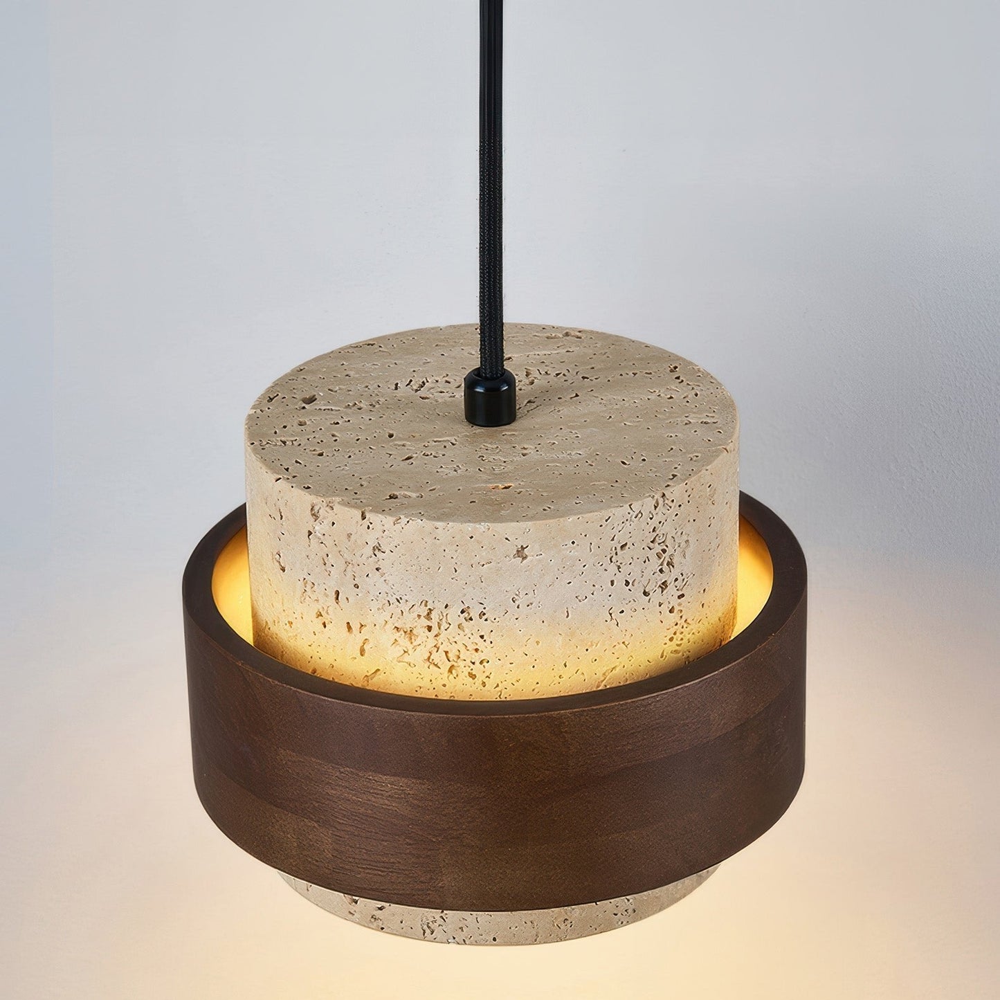 Nakoa – Wabi-Sabi Deckenleuchte mit Retro-Steinen
