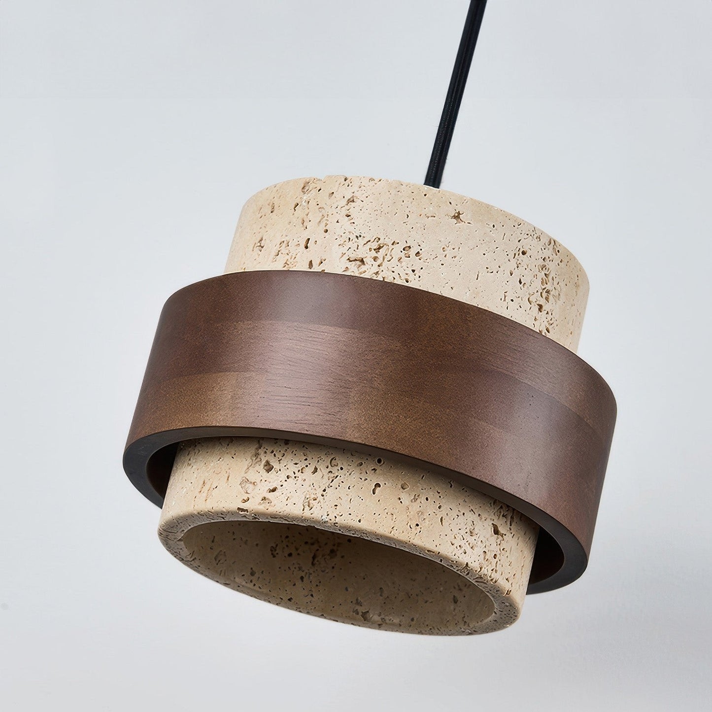 Nakoa – Wabi-Sabi Deckenleuchte mit Retro-Steinen