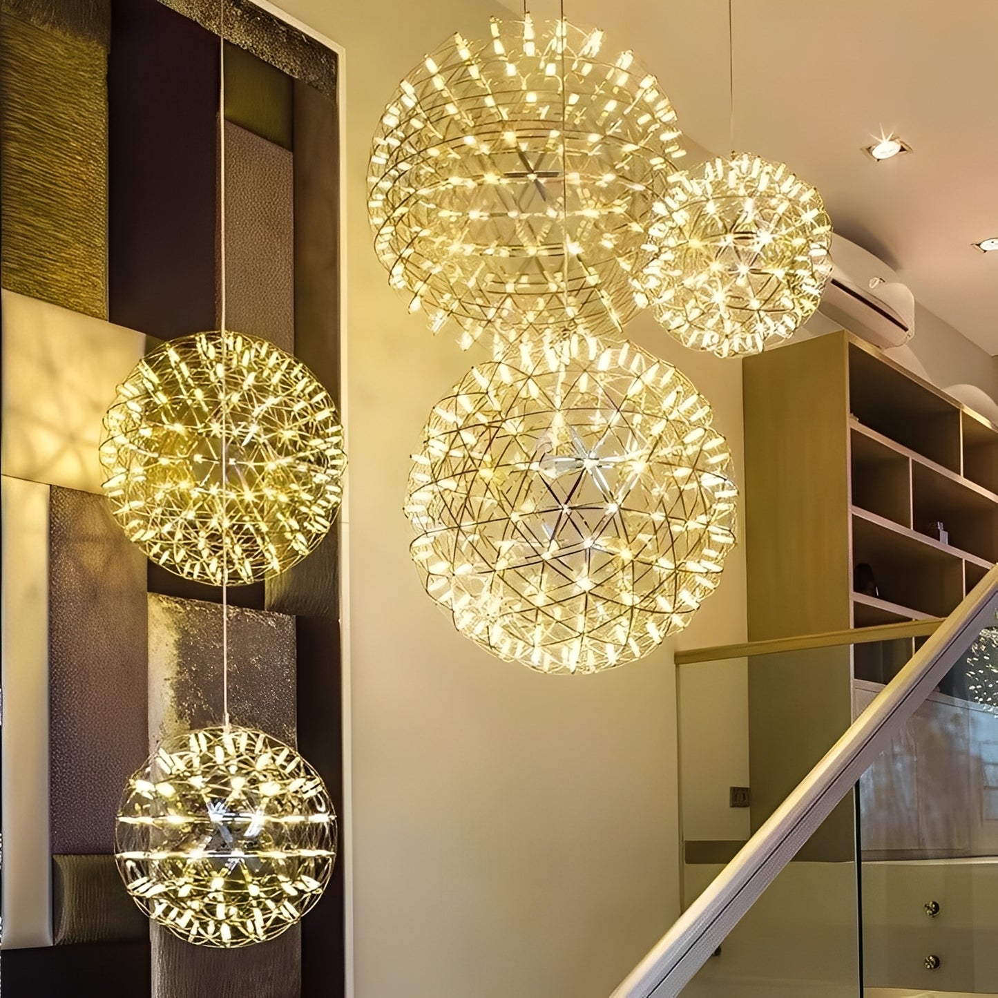 Cassian – Kreativer LED-Kugel-Kronleuchter