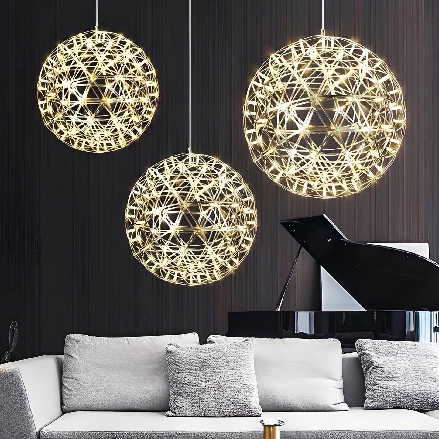 Cassian – Kreativer LED-Kugel-Kronleuchter