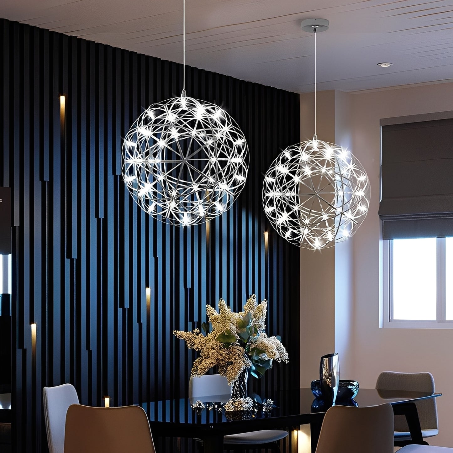 Cassian – Kreativer LED-Kugel-Kronleuchter