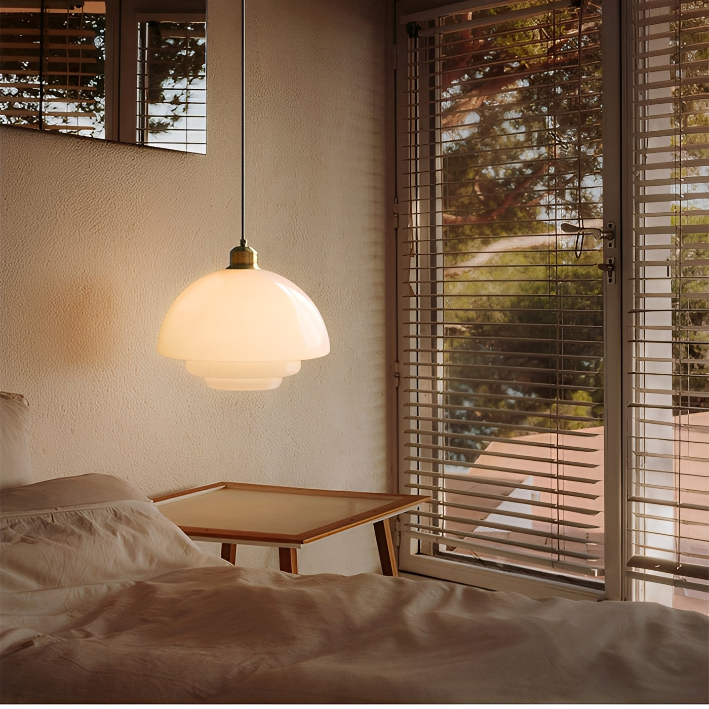 Lucine – Minimalistischer Glas-Kronleuchter