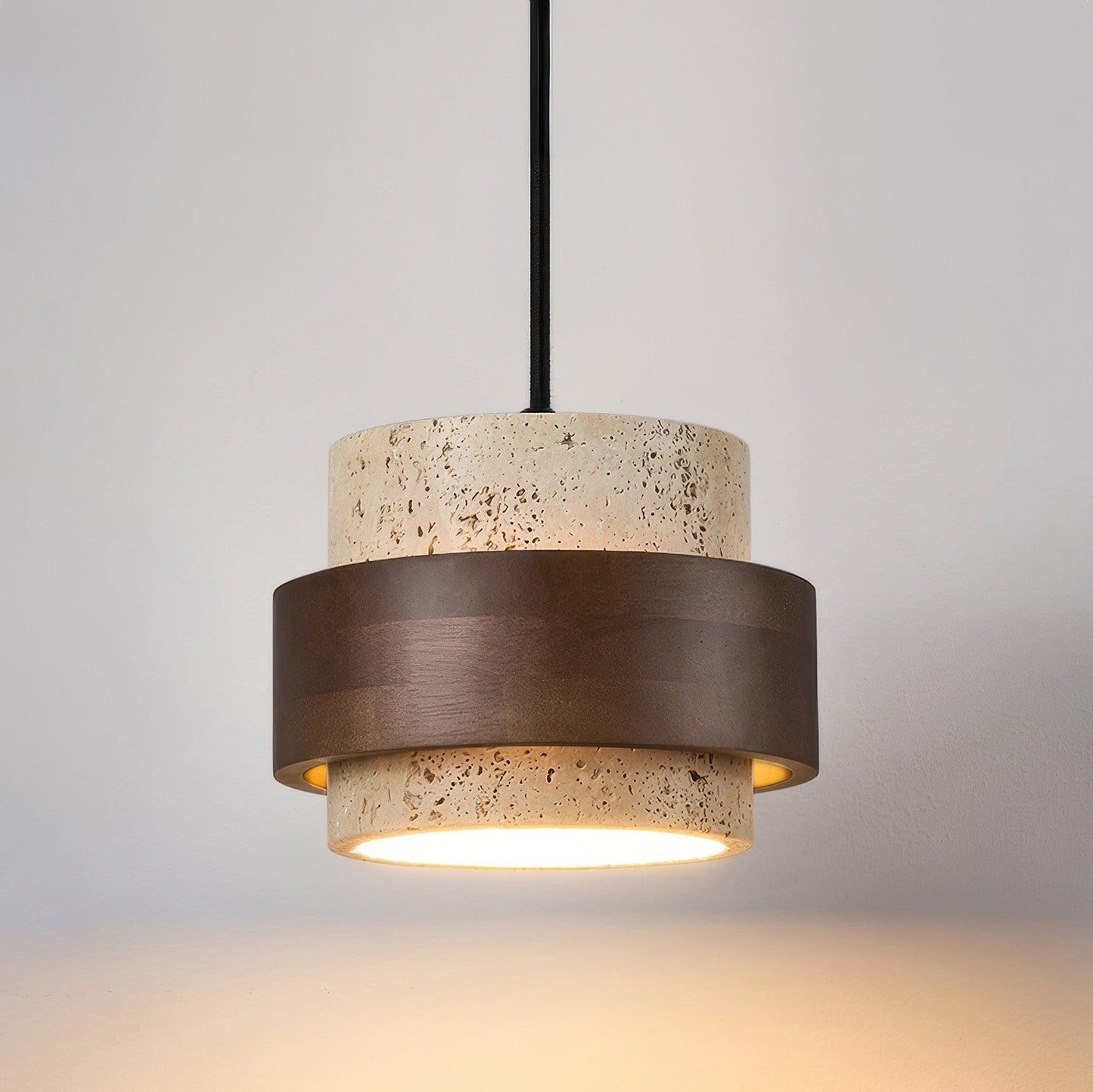 Nakoa – Wabi-Sabi Deckenleuchte mit Retro-Steinen