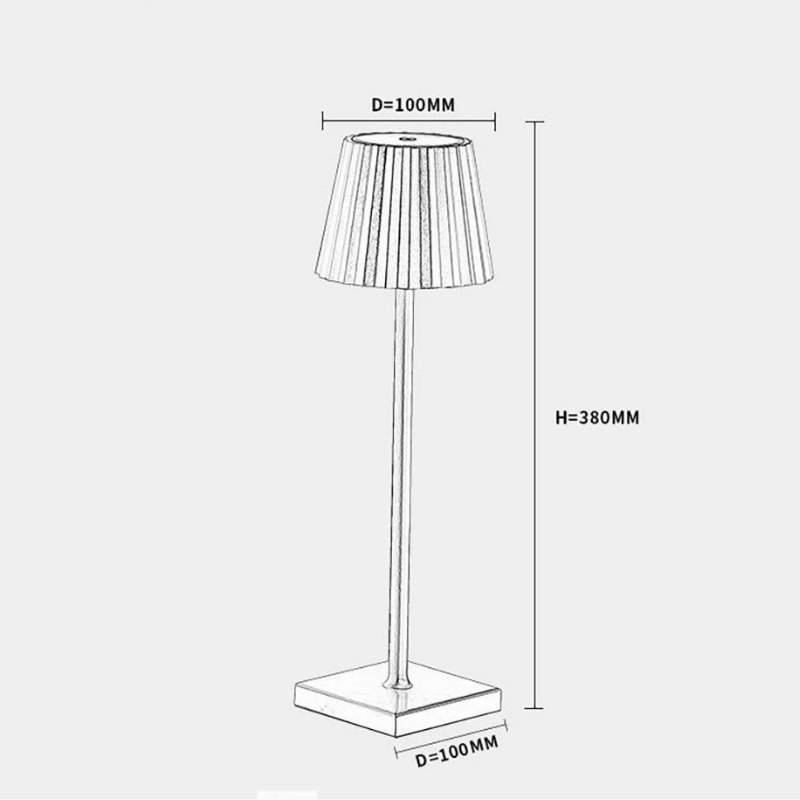 NordicTouch – Dimmbare Tischlampe im skandinavischen Stil