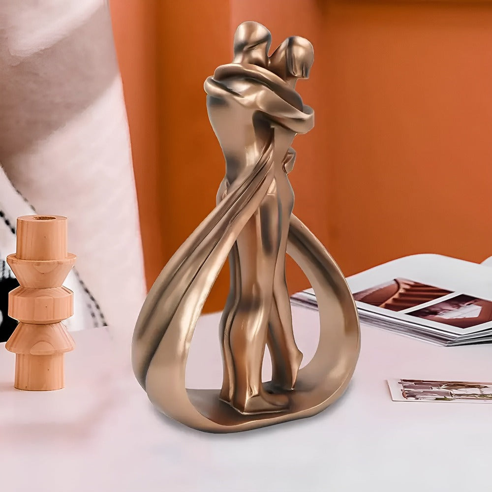 Renai – Romantische Dekofigur „Liebendes Paar“