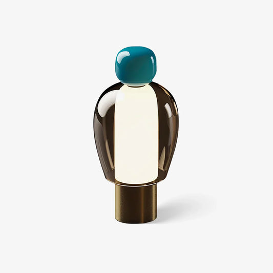 Vetra – Moderne Minimalistische Glastischlampe