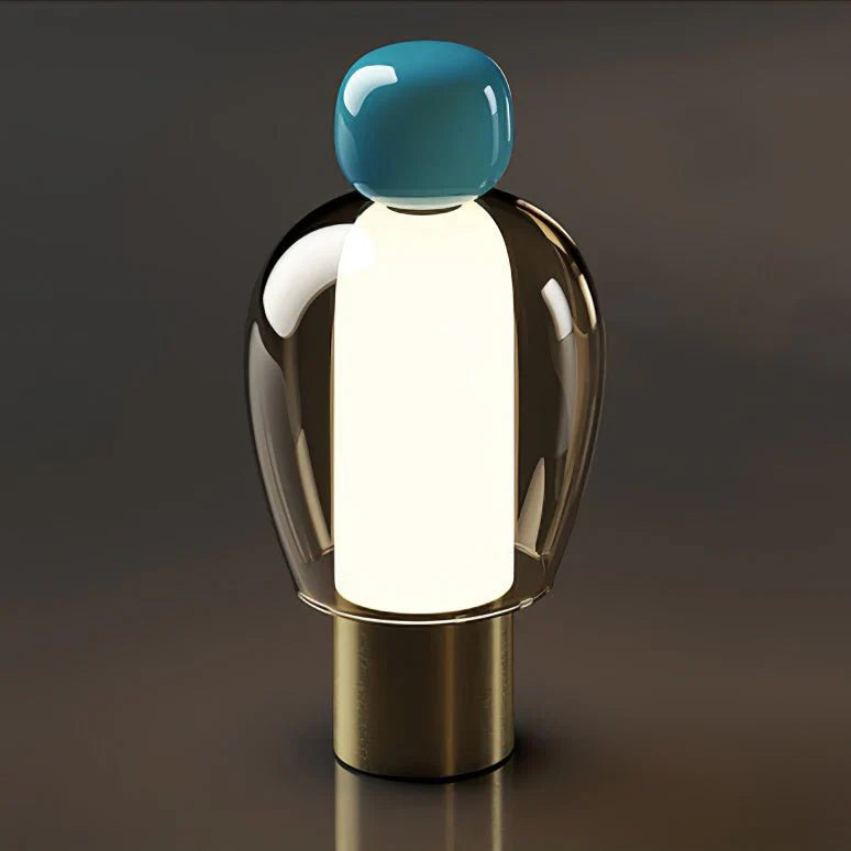 Vetra – Moderne Minimalistische Glastischlampe