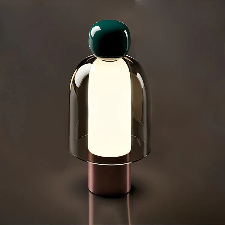 Vetra – Moderne Minimalistische Glastischlampe