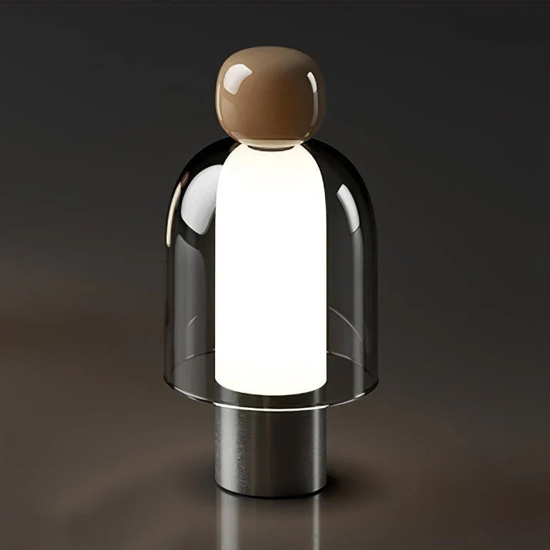 Vetra – Moderne Minimalistische Glastischlampe