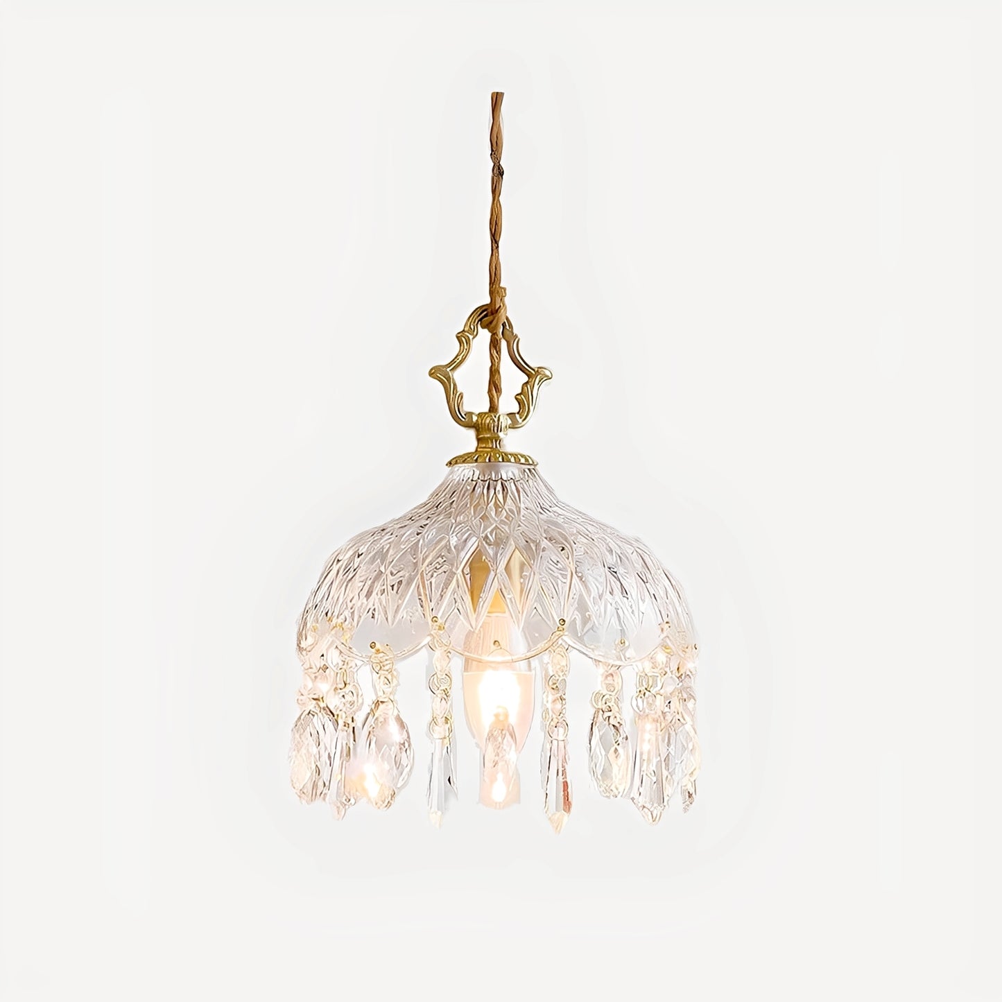 Eloisa – Französische Vintage Kristall-Lampe