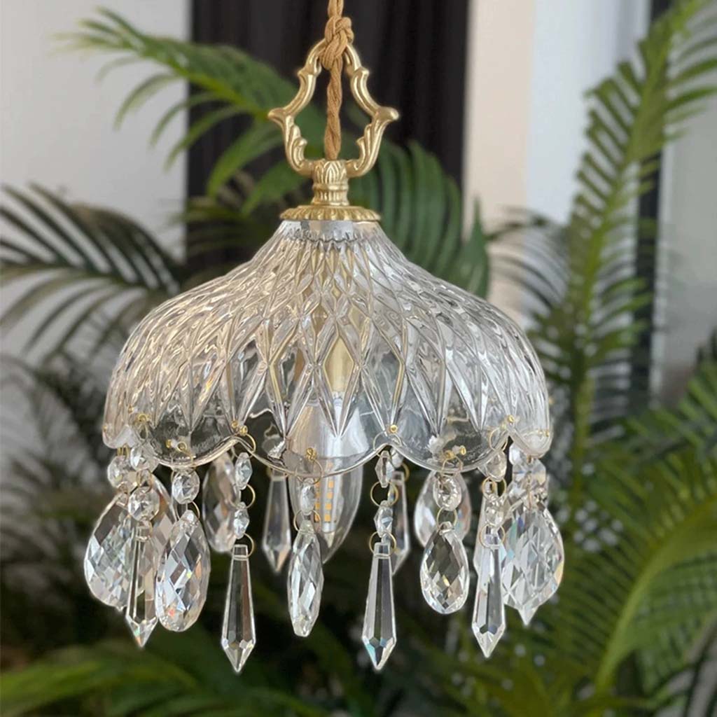 Eloisa – Französische Vintage Kristall-Lampe