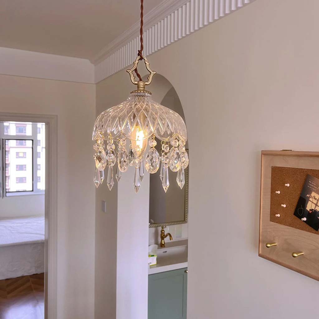 Eloisa – Französische Vintage Kristall-Lampe