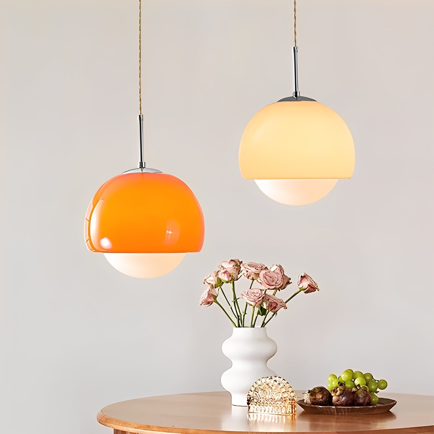 Daniela – Vintage Glas-Pendelleuchte