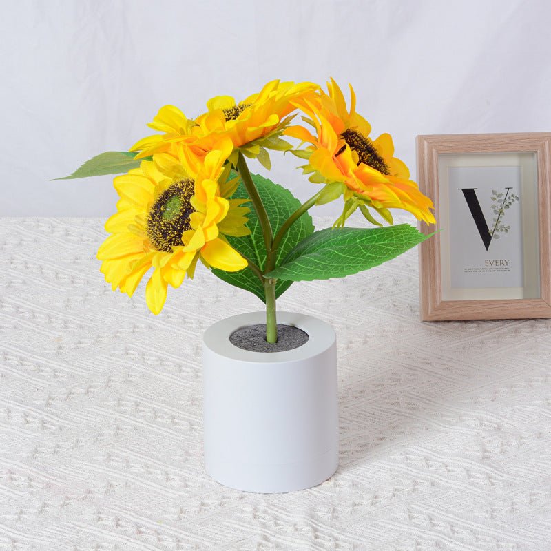 Solvyn – Glänzende Sonnenblumenlampe