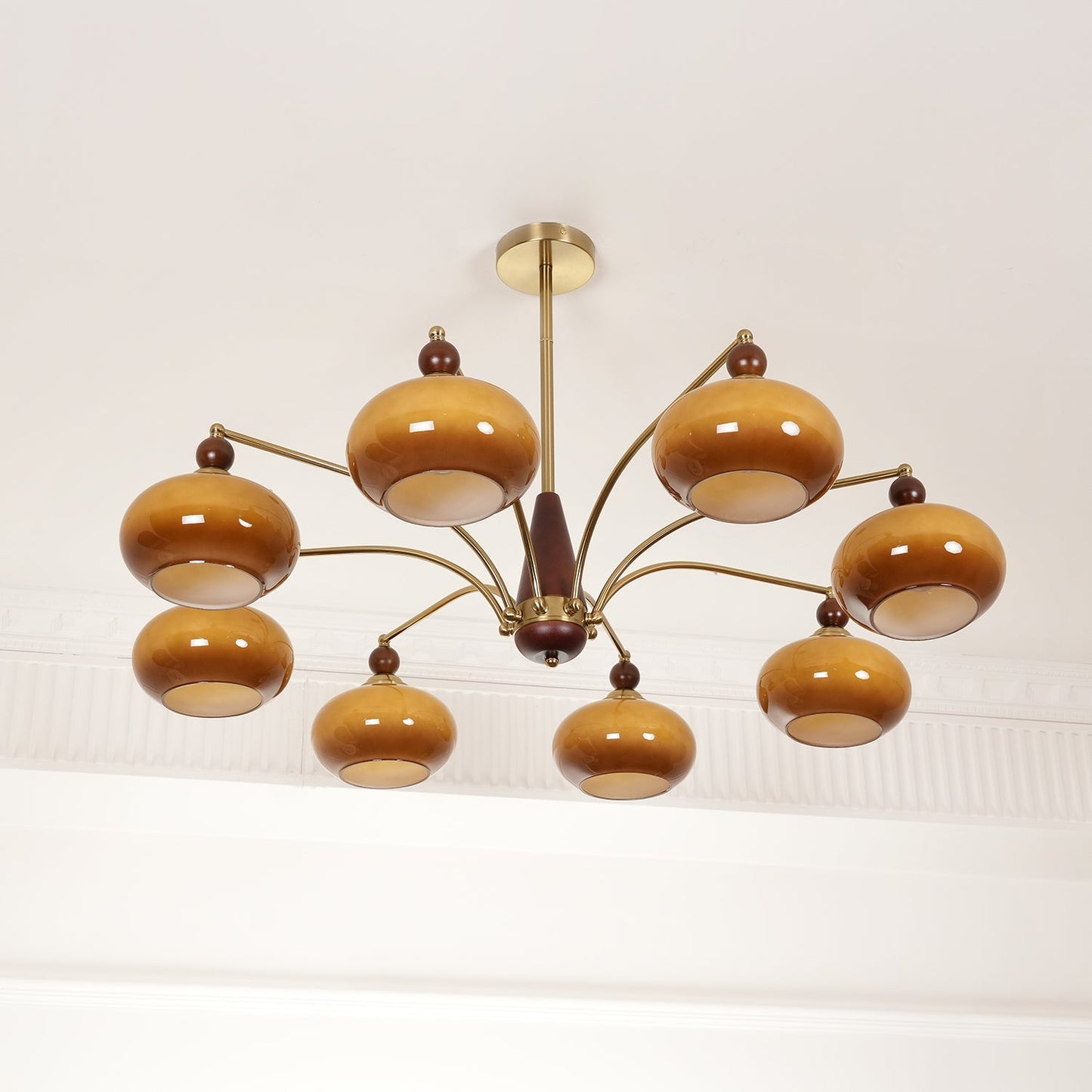 Calliope – Retro-Kronleuchter mit nostalgischem Flair