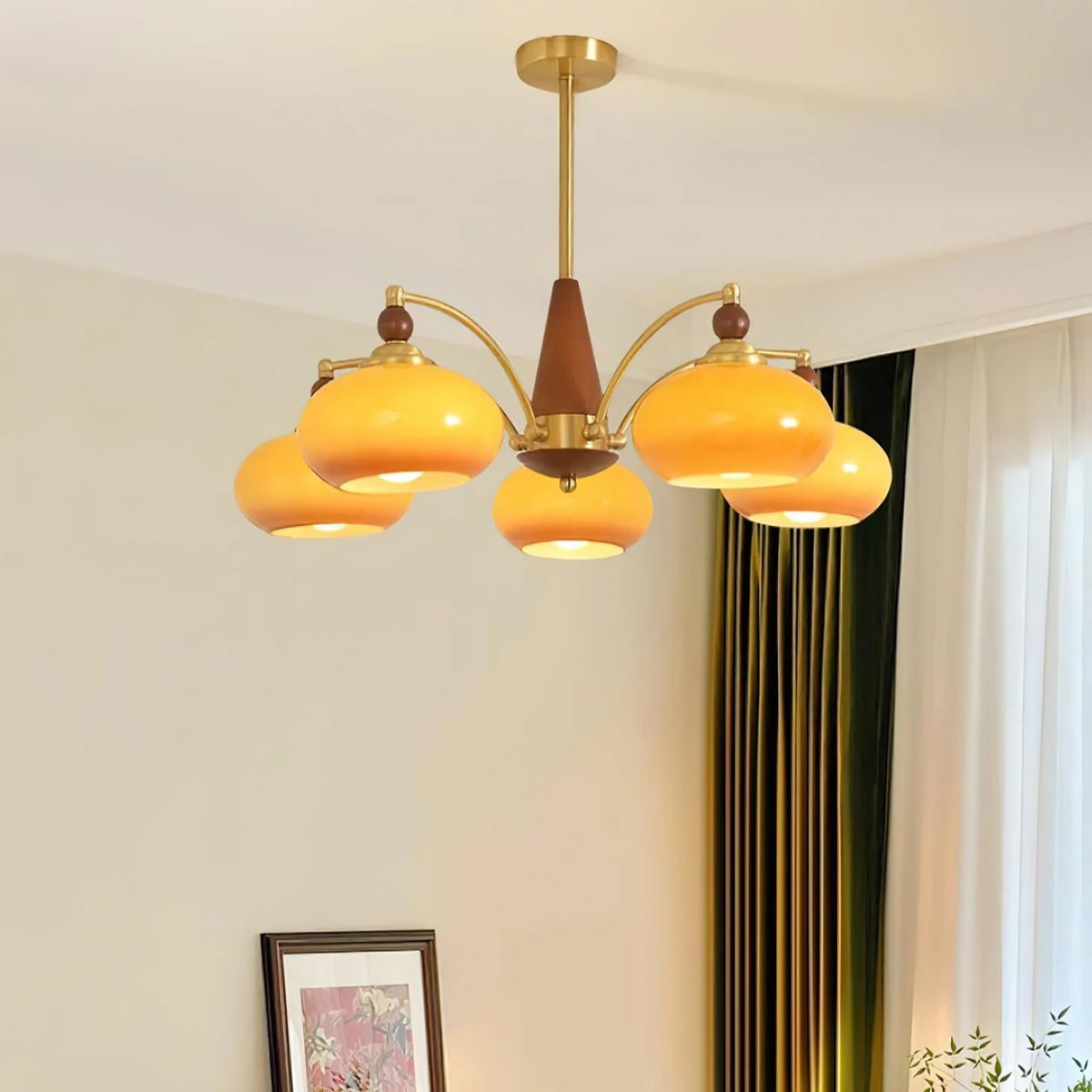 Calliope – Retro-Kronleuchter mit nostalgischem Flair
