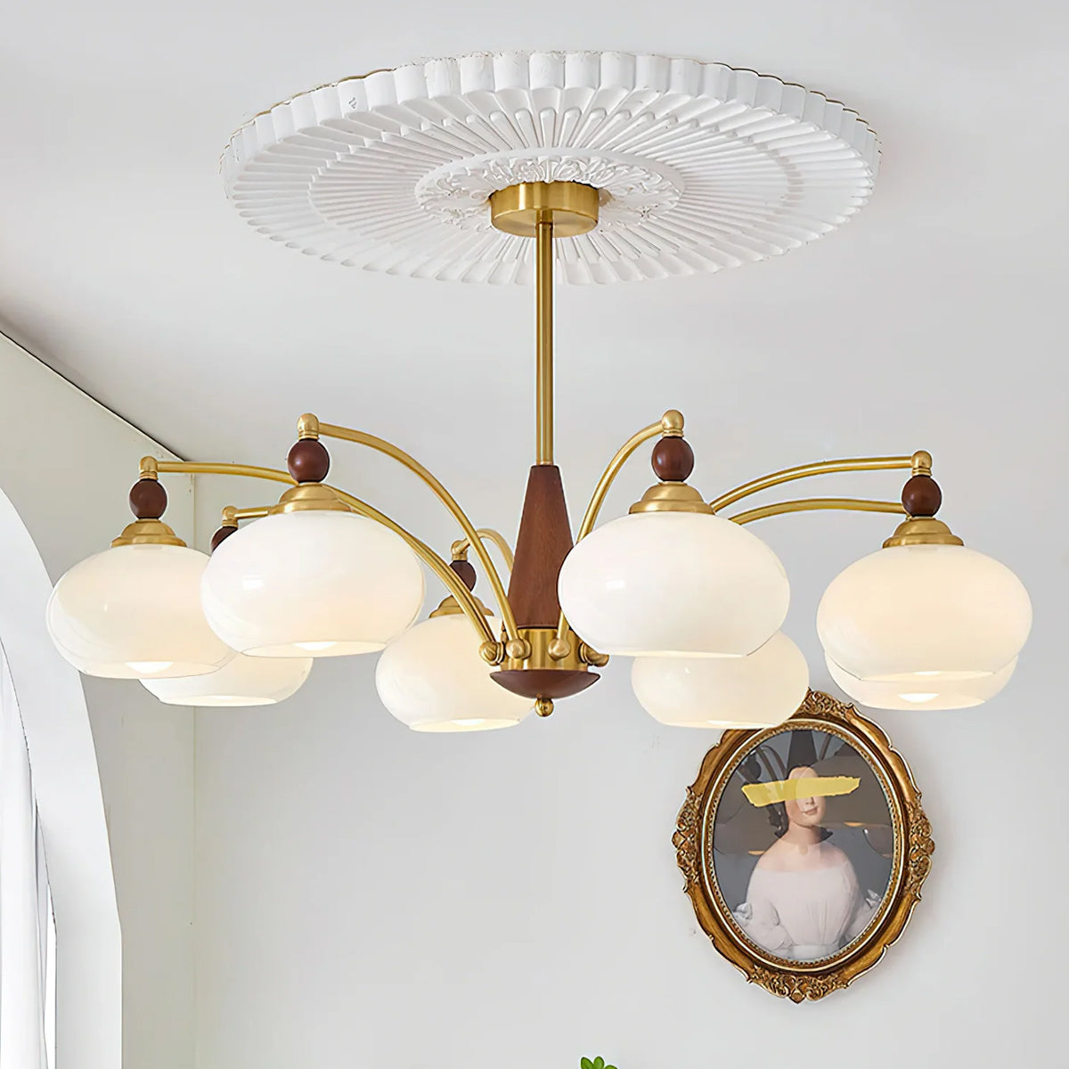 Calliope – Retro-Kronleuchter mit nostalgischem Flair