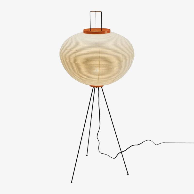 Noa – Stehlampe mit Reispapier: Minimalistische Ruhe in Lichtform