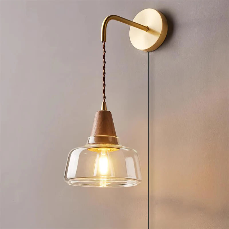 Cyril – Wandleuchte mit Stecker