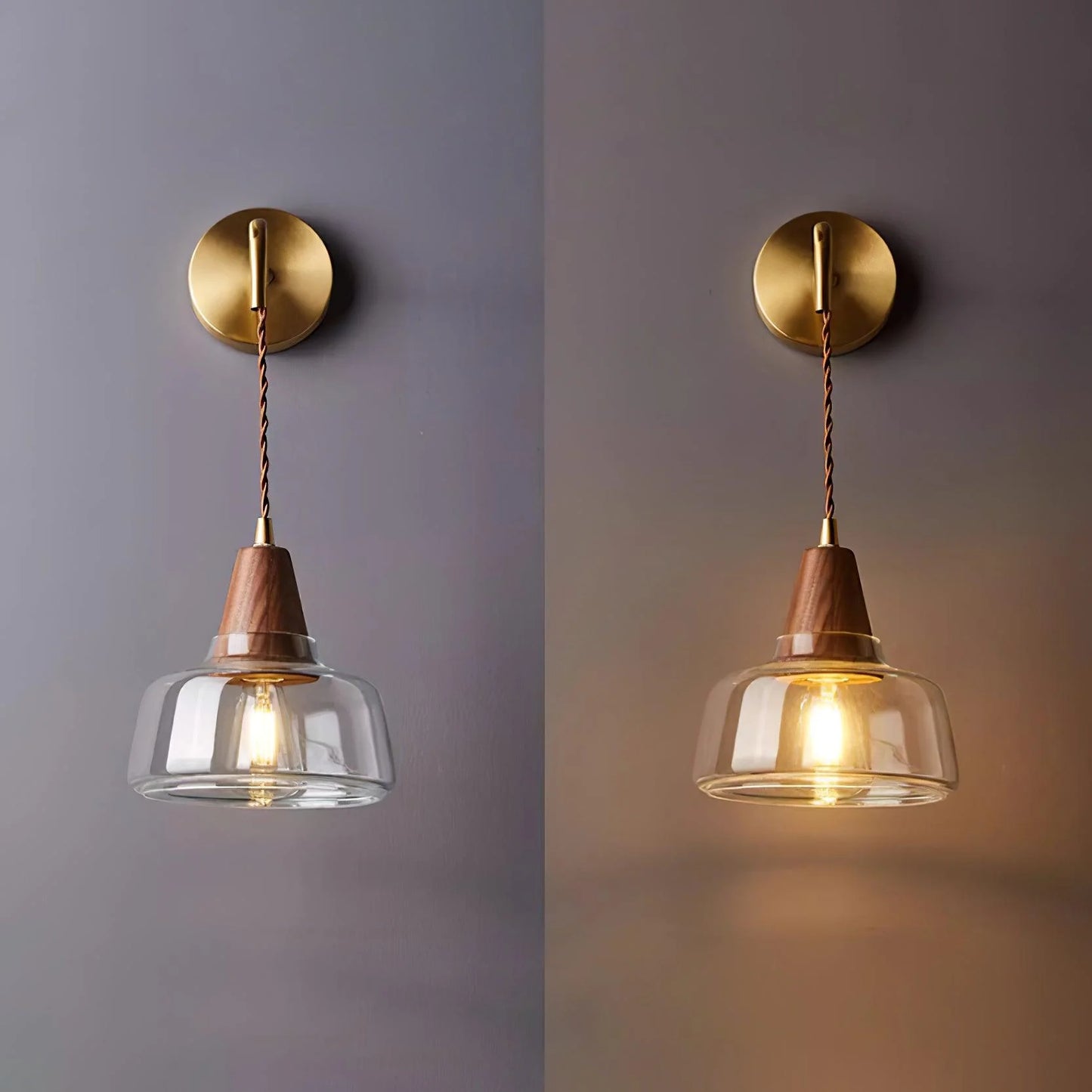 Cyril – Wandleuchte mit Stecker